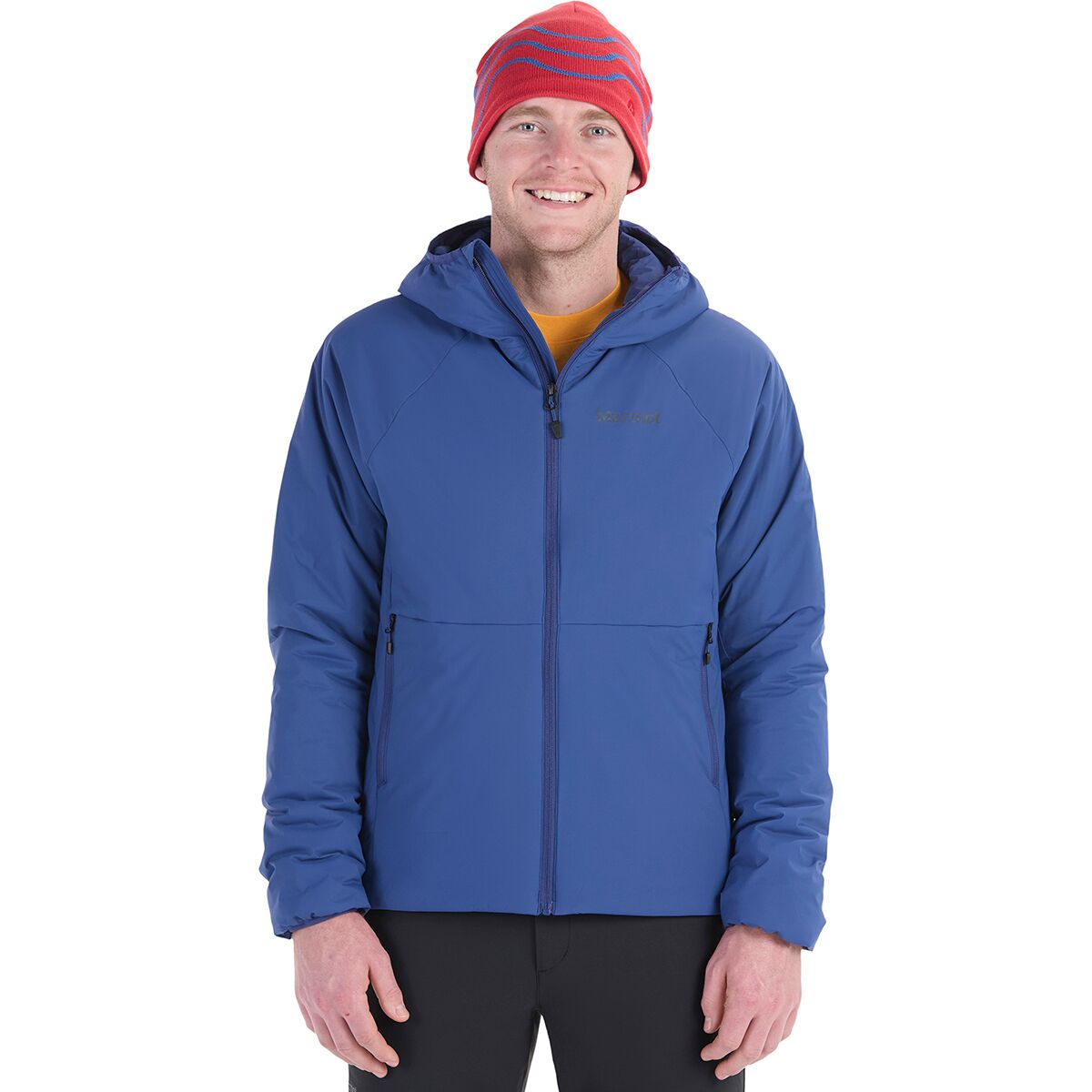 Marmot Men's Novus Hooded Jacket in Twilight Blue - Size: XXL