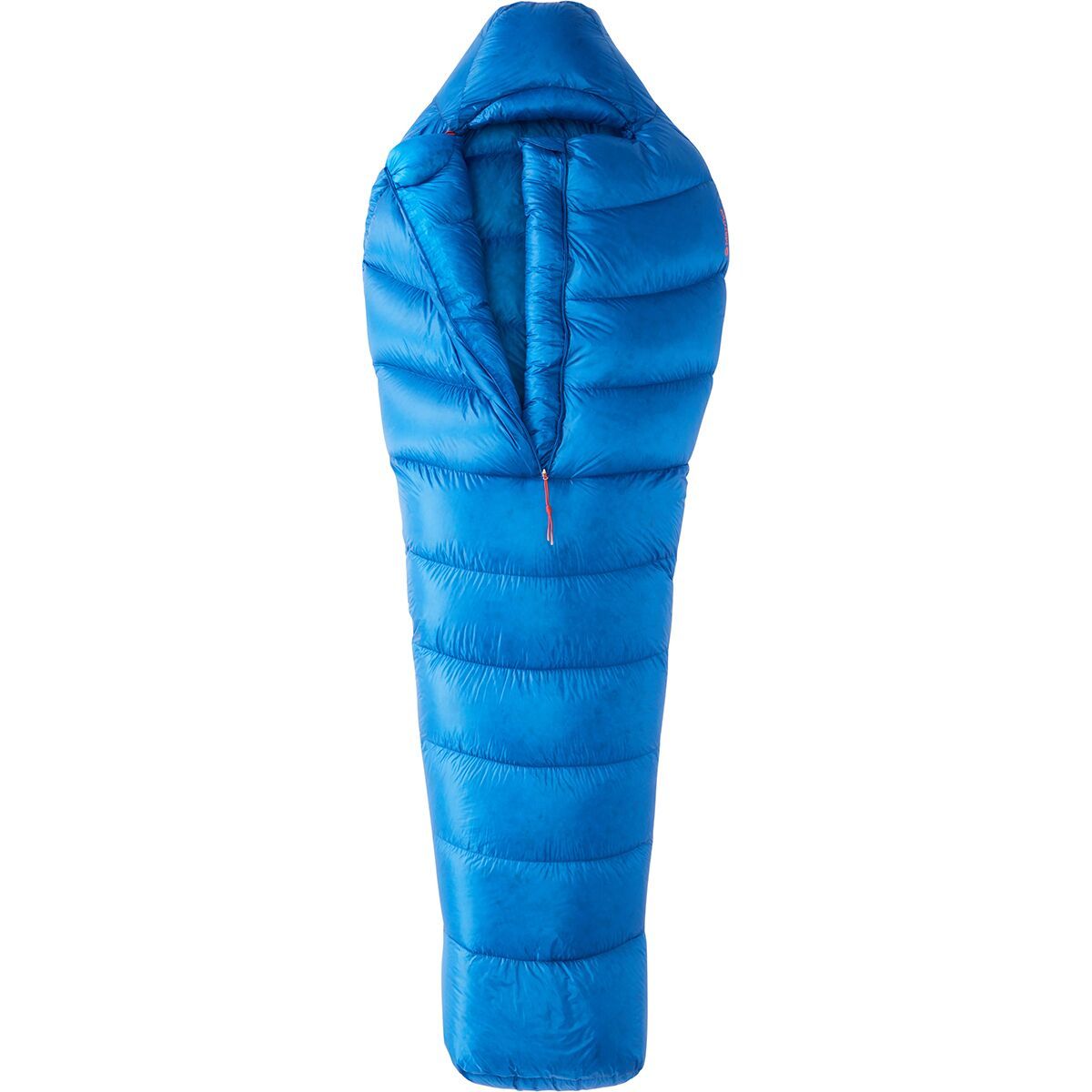 Marmot Bantamweight 15 Sleeping Bag: 15F Down in Dark Azure / Clear Blue - Size: Regular/Chest Zip