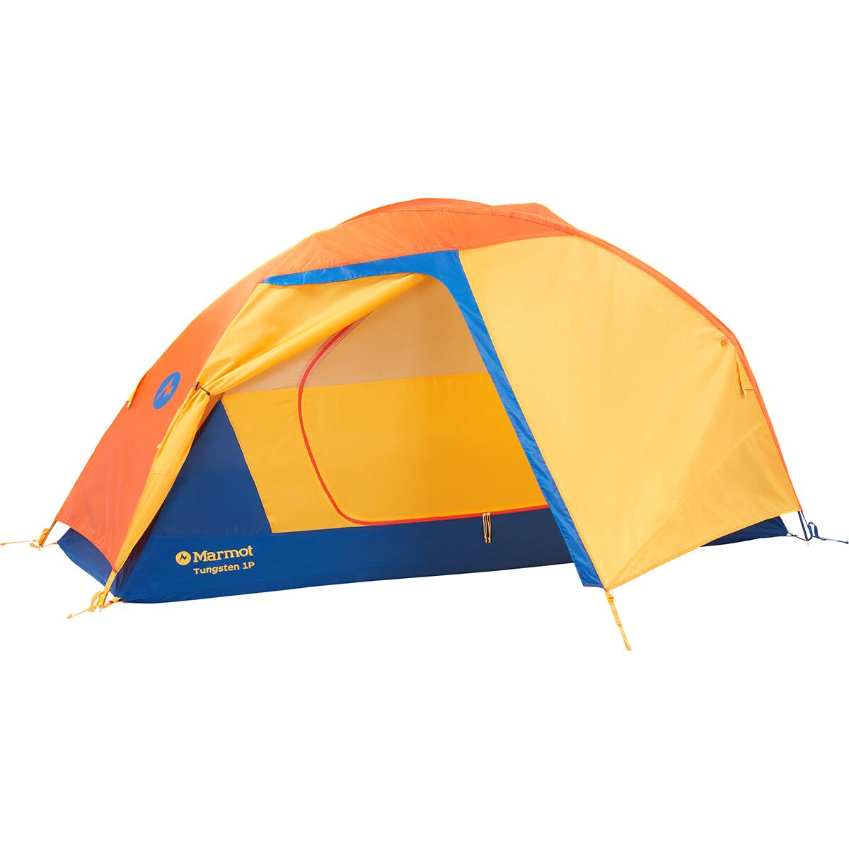 Marmot Tungsten Tent: 1-Person 3-Season in Solar / Red Sun