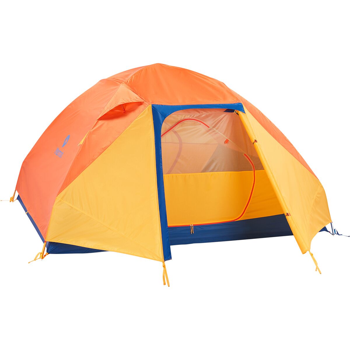 Marmot Tungsten Tent: 4-Person 3-Season in Solar / Red Sun