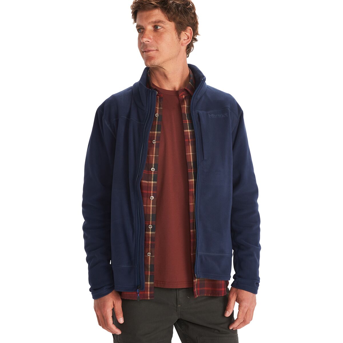 Marmot Men's Reactor 2.0 Fleece Jacket in Arctic Navy - Size: XXL