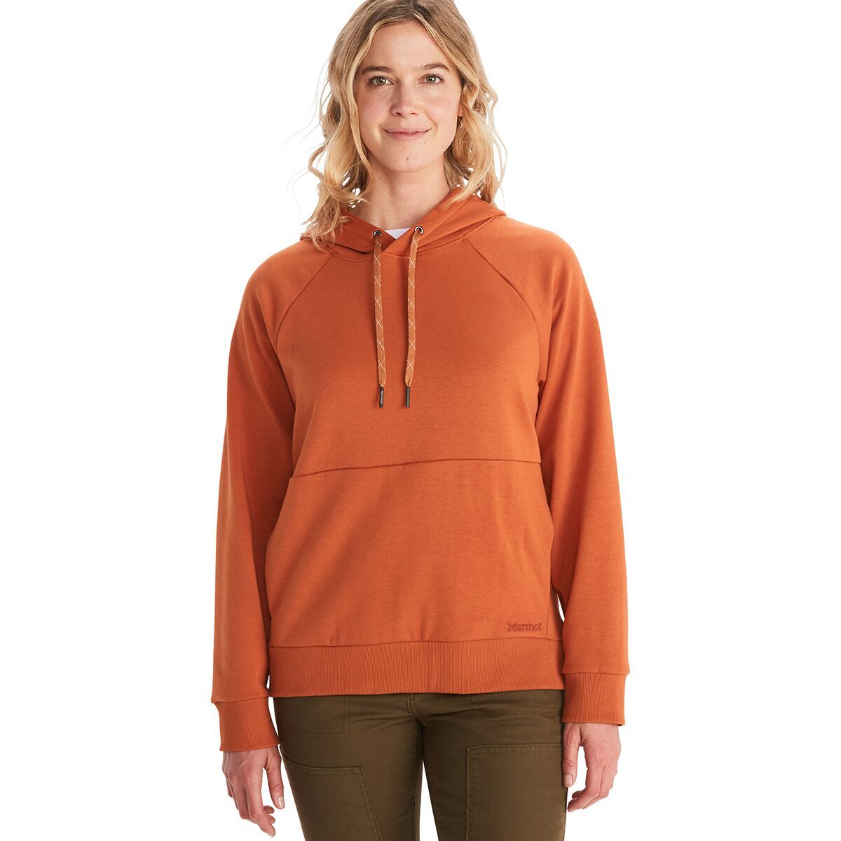 Marmot Women's Rowan Hooded Pullover in Copper - Size: Small