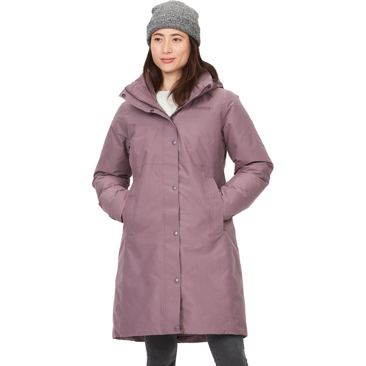 Marmot Women's Chelsea Down Coat in Rosin Green - Size: Small