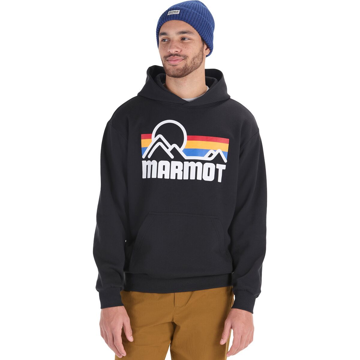 Marmot Men's Coastal Hoodie in Black / Multi - Size: Large