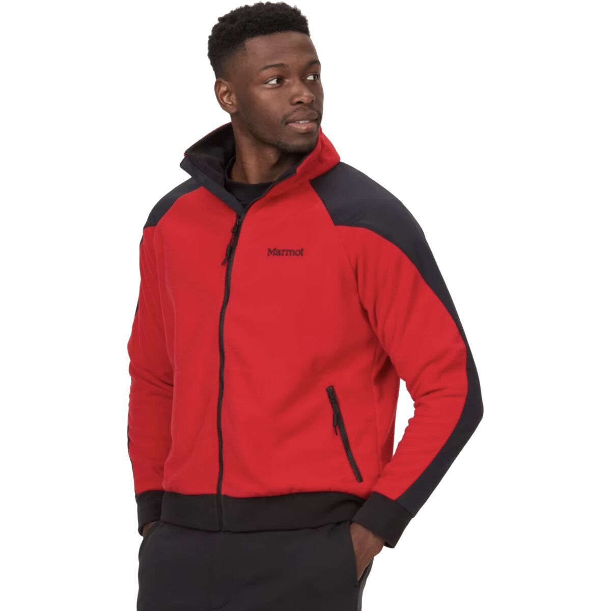 Marmot Men's 87 PolarPlus Alpinist Fleece Jacket in Team Red - Size: Medium