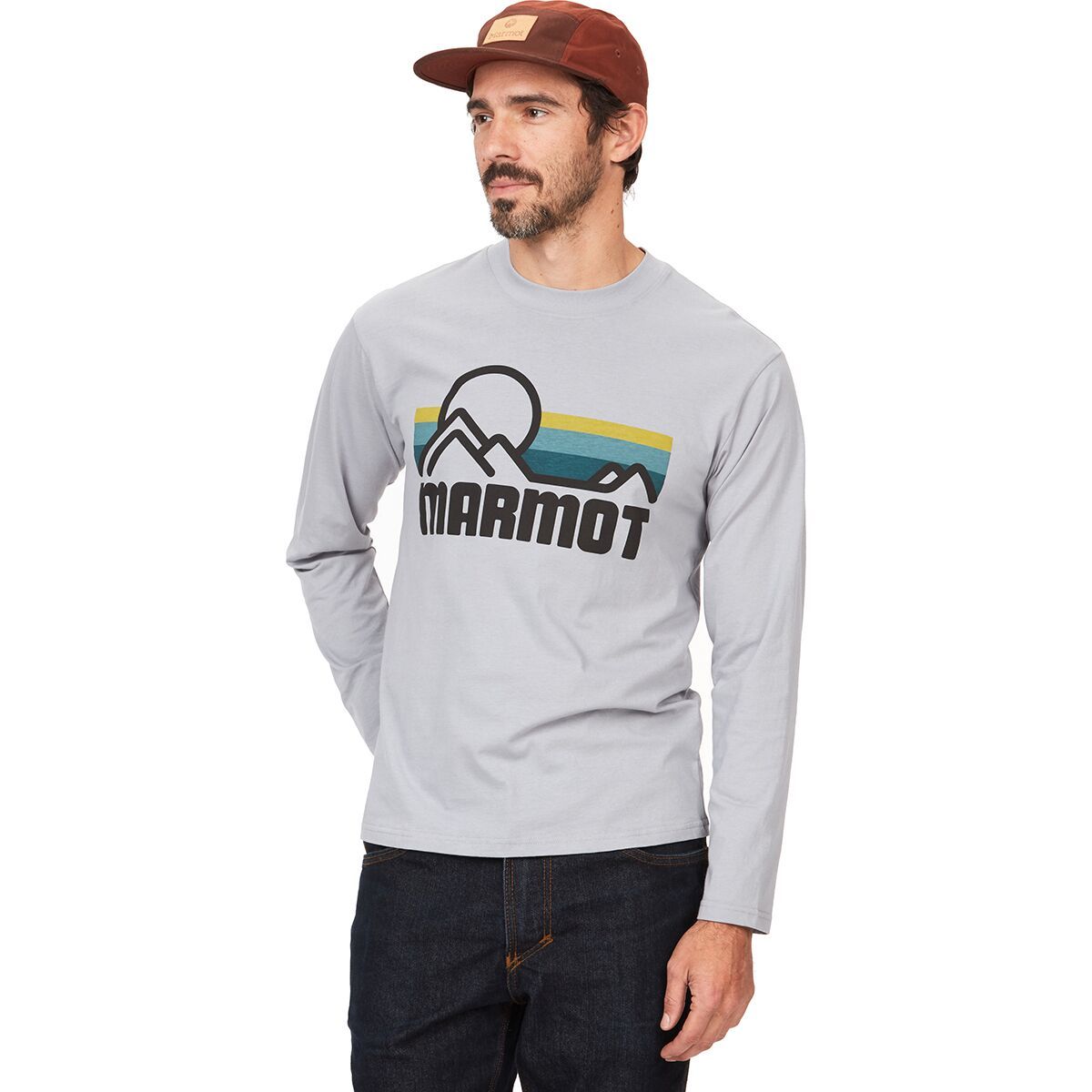 Marmot Men's Coastal Long-Sleeve T-Shirt in Clover - Size: Large