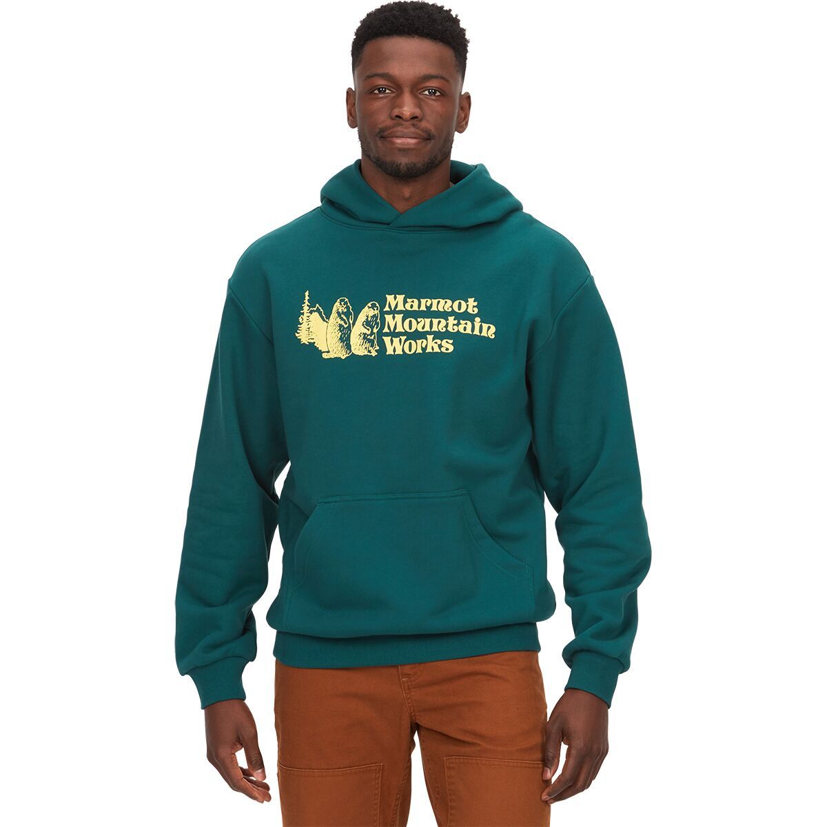 Marmot Men's MMW Heavyweight Hoodie in Twilight Blue - Size: Small