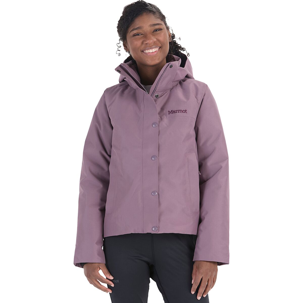 Marmot Women's Chelsea Short Coat in Hazy Purple - Size: Large