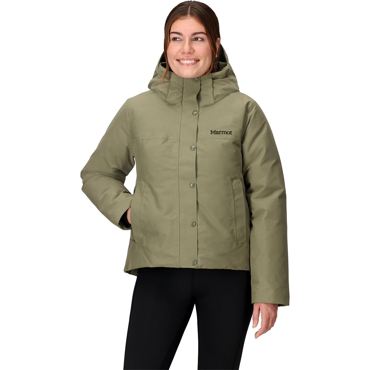 Marmot Women's Chelsea Short Coat in Olive Grove - Size: XS