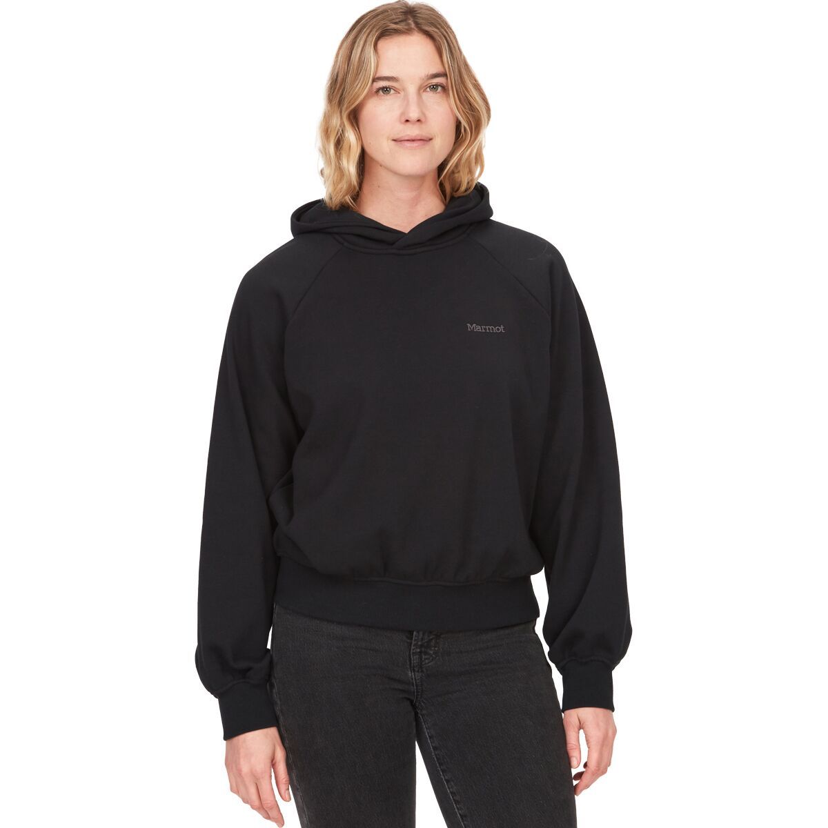 Marmot Women's Rowan Relaxed Hoodie in Black - Size: XS