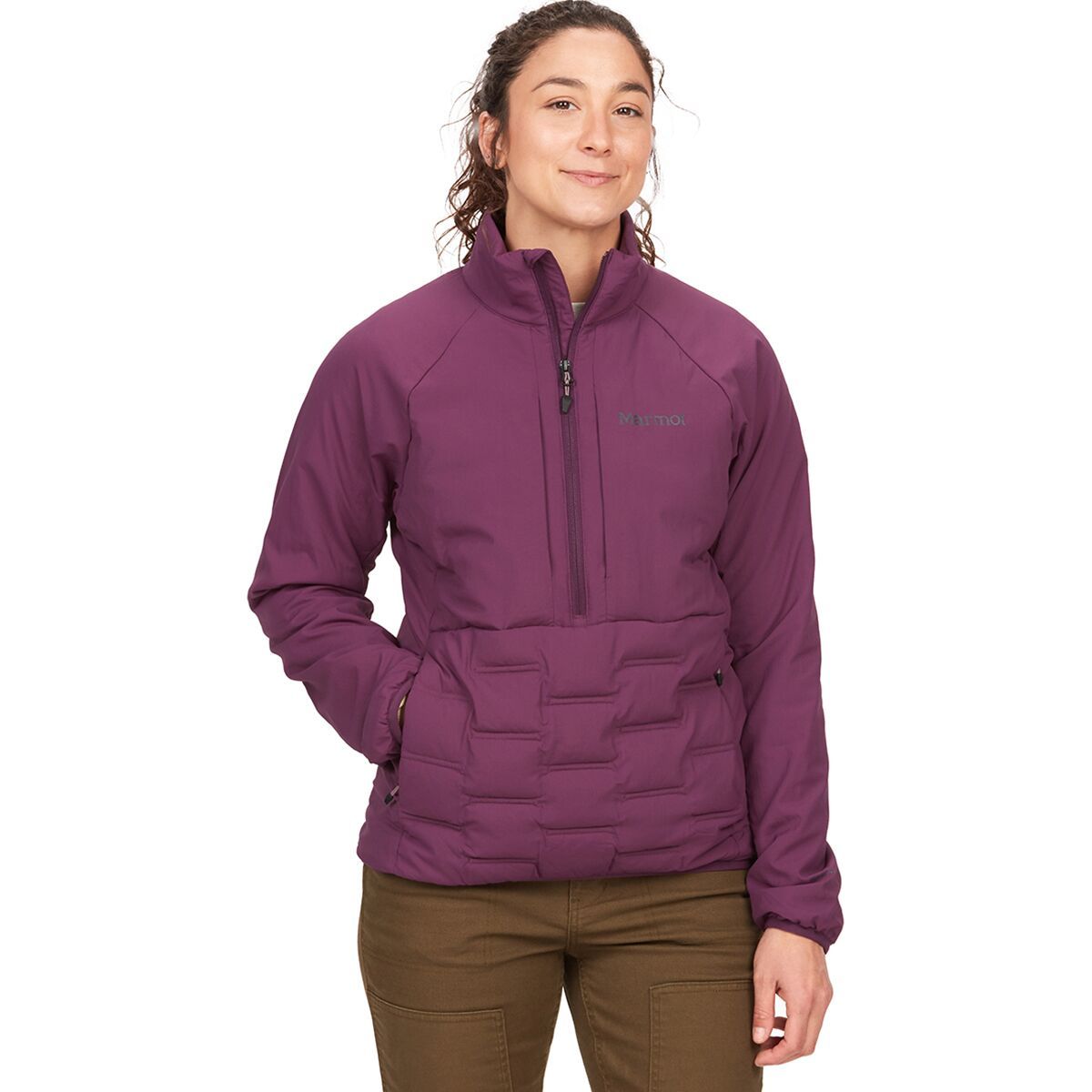 Marmot Women's WarmCube Active Alt HB 1/2-Zip in Purple Fig - Size: XL
