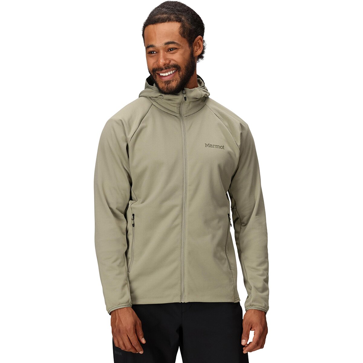 Marmot Men's Leconte Full-Zip Hoodie in Vetiver - Size: Large