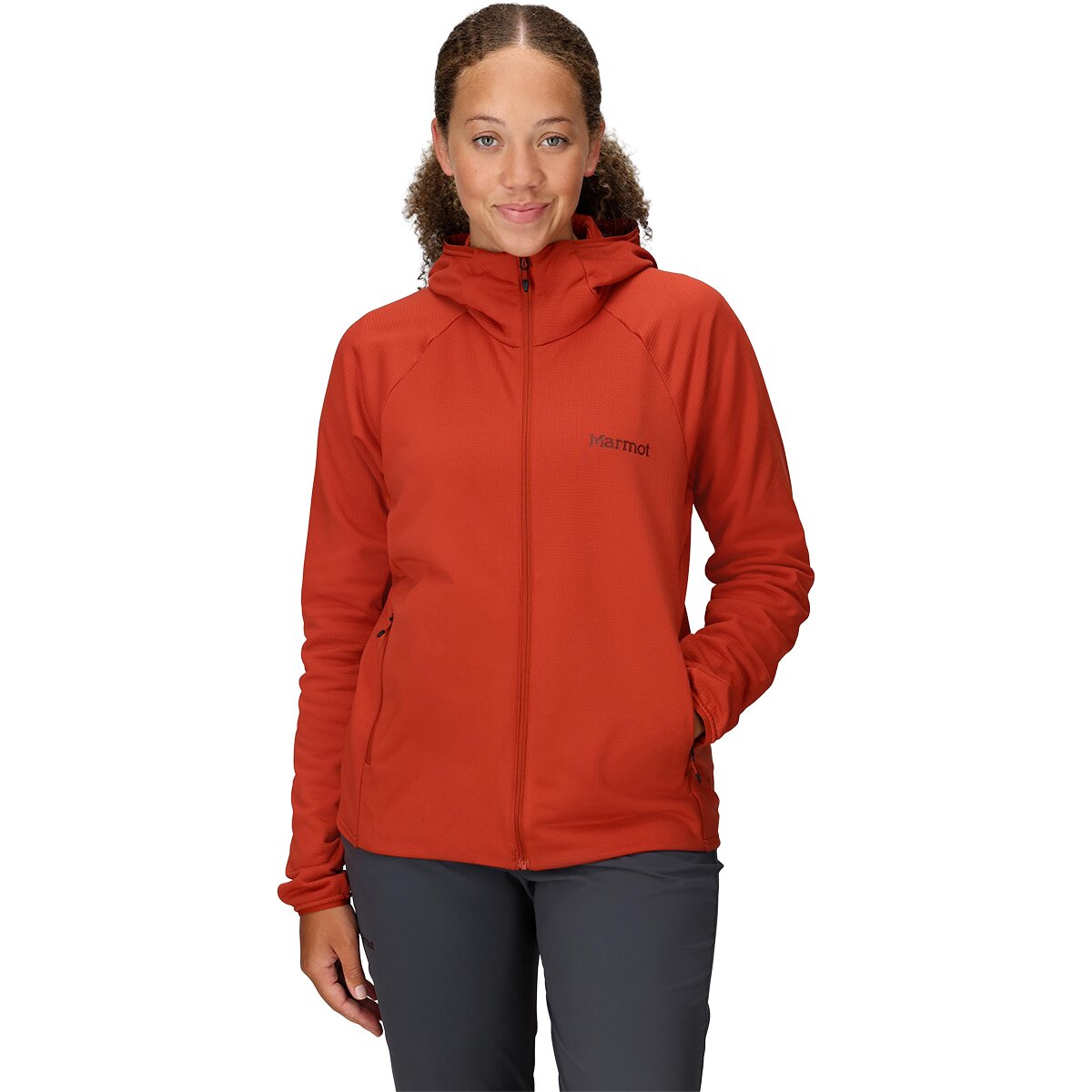 Marmot Women's Leconte Fleece Hoodie in Sumac - Size: XS