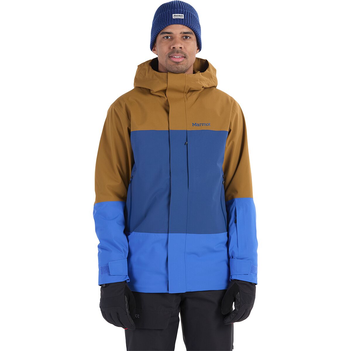 Marmot Men's Elevation Jacket in Hazel / Twilight Blue / Trail Blue - Size: Medium