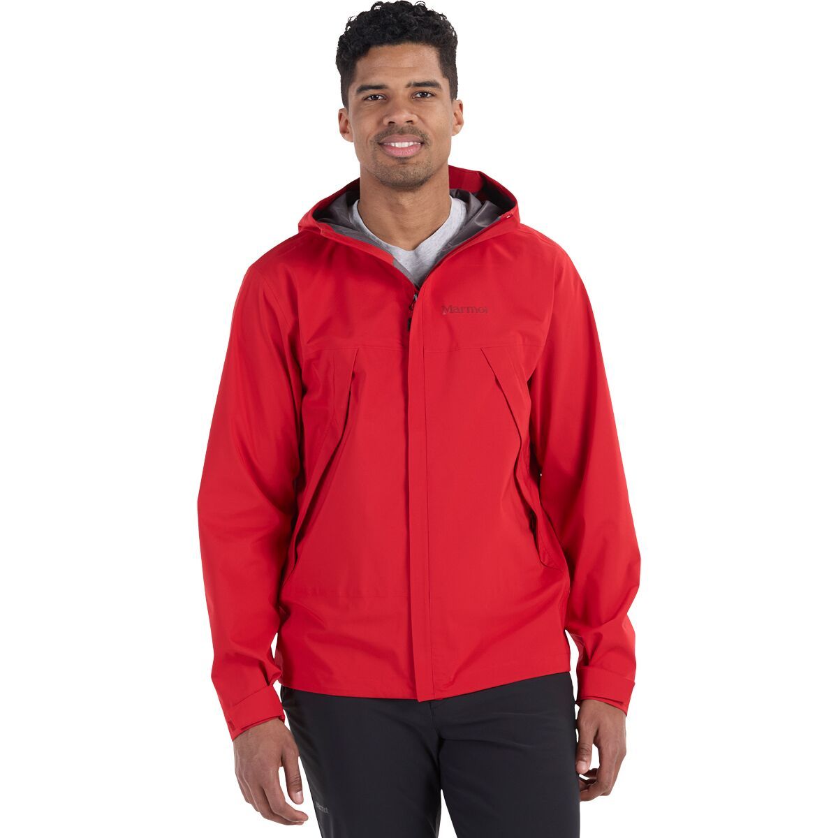 Marmot Men's PreCip Eco Pro Jacket in Team Red - Size: Medium