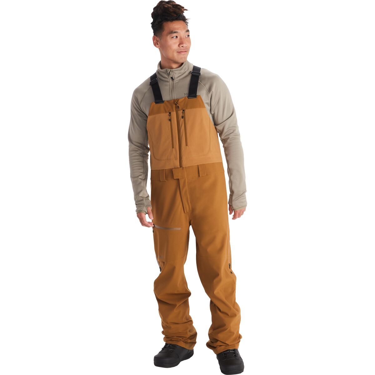 Marmot Men's Refuge Pro Bib in Hazel - Size: XL