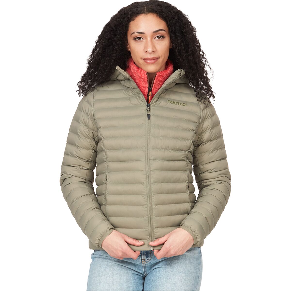 Marmot Women's Echo Featherless Hoodie in Vetiver - Size: XL