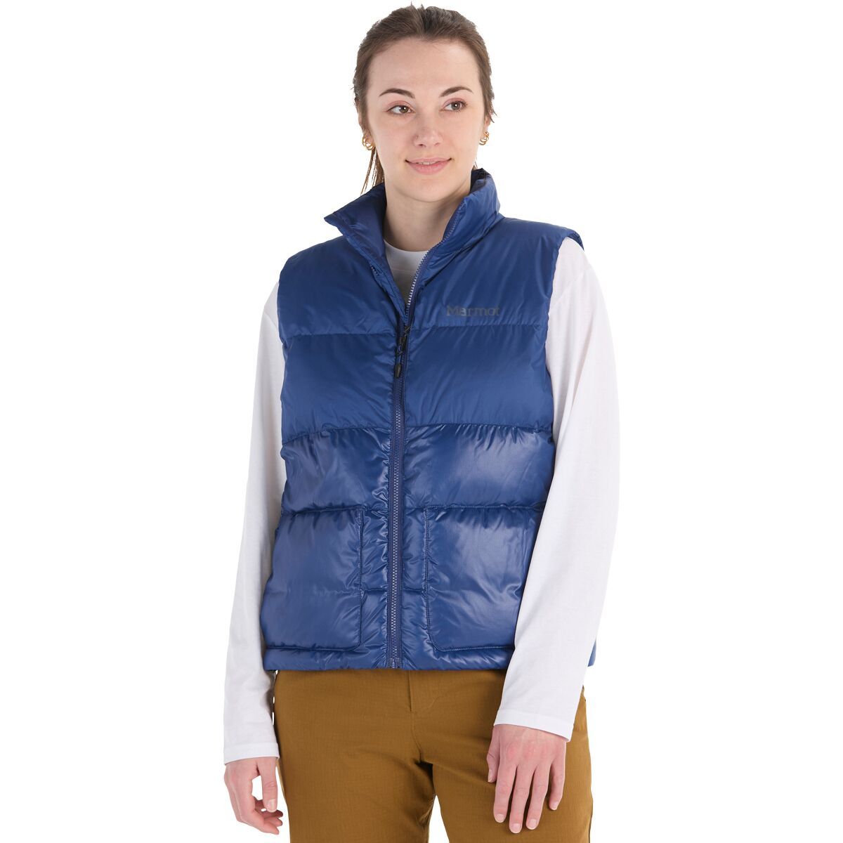 Marmot Women's Guides Down Vest in Twilight Blue - Size: XL