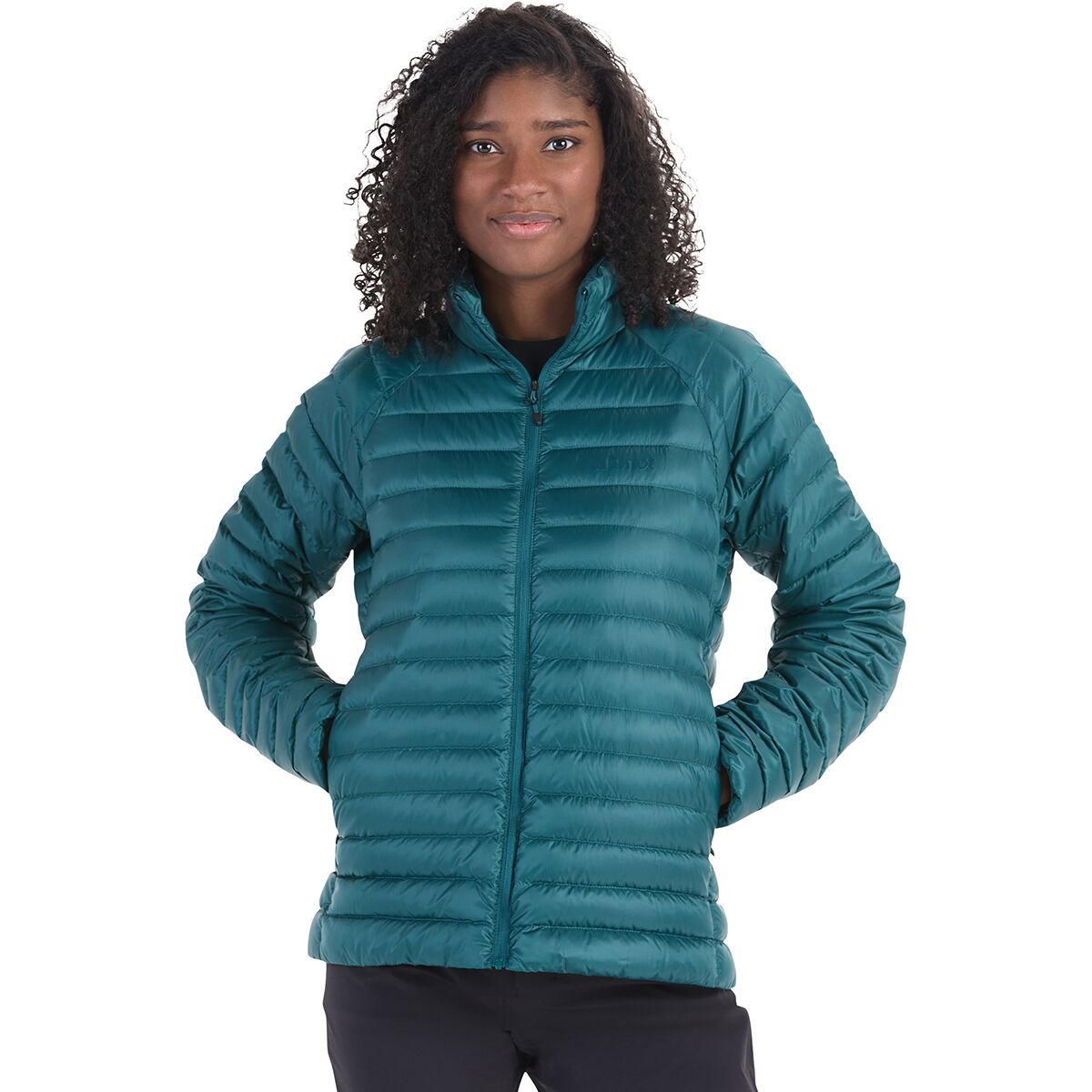 Marmot Women's Hype Down Jacket in Dark Jungle - Size: Large