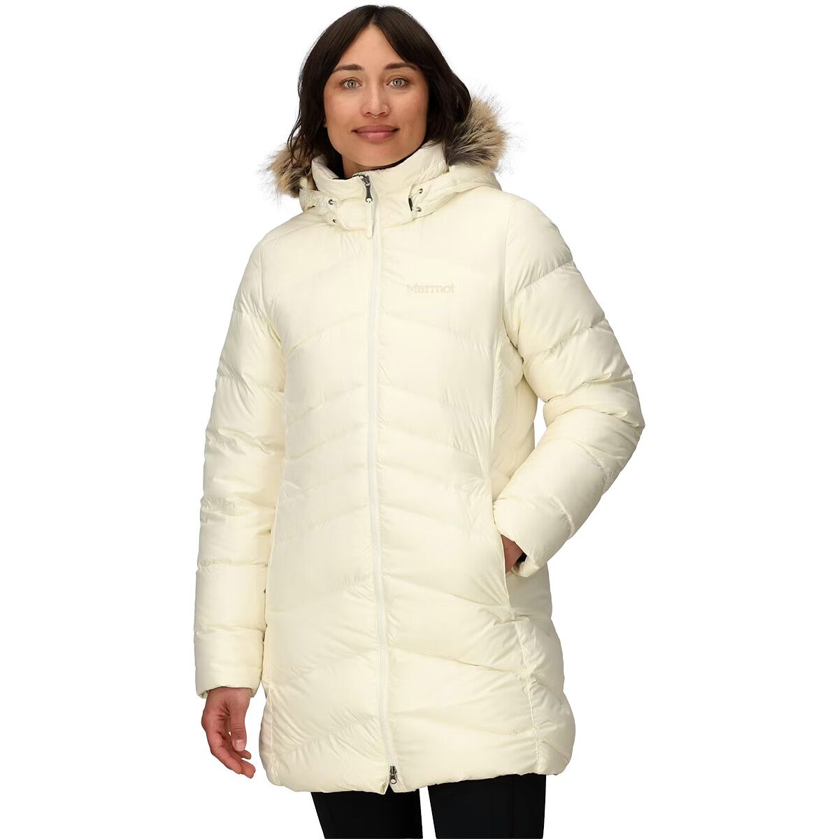 Marmot Women's Montreal Coat in Papyrus - Size: Large