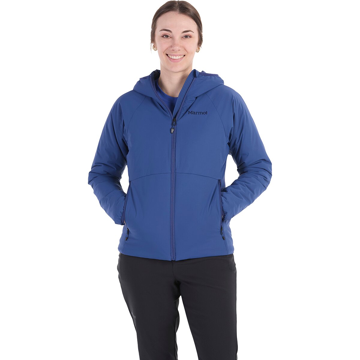 Marmot Women's Novus Hooded Jacket in Twilight Blue - Size: Large