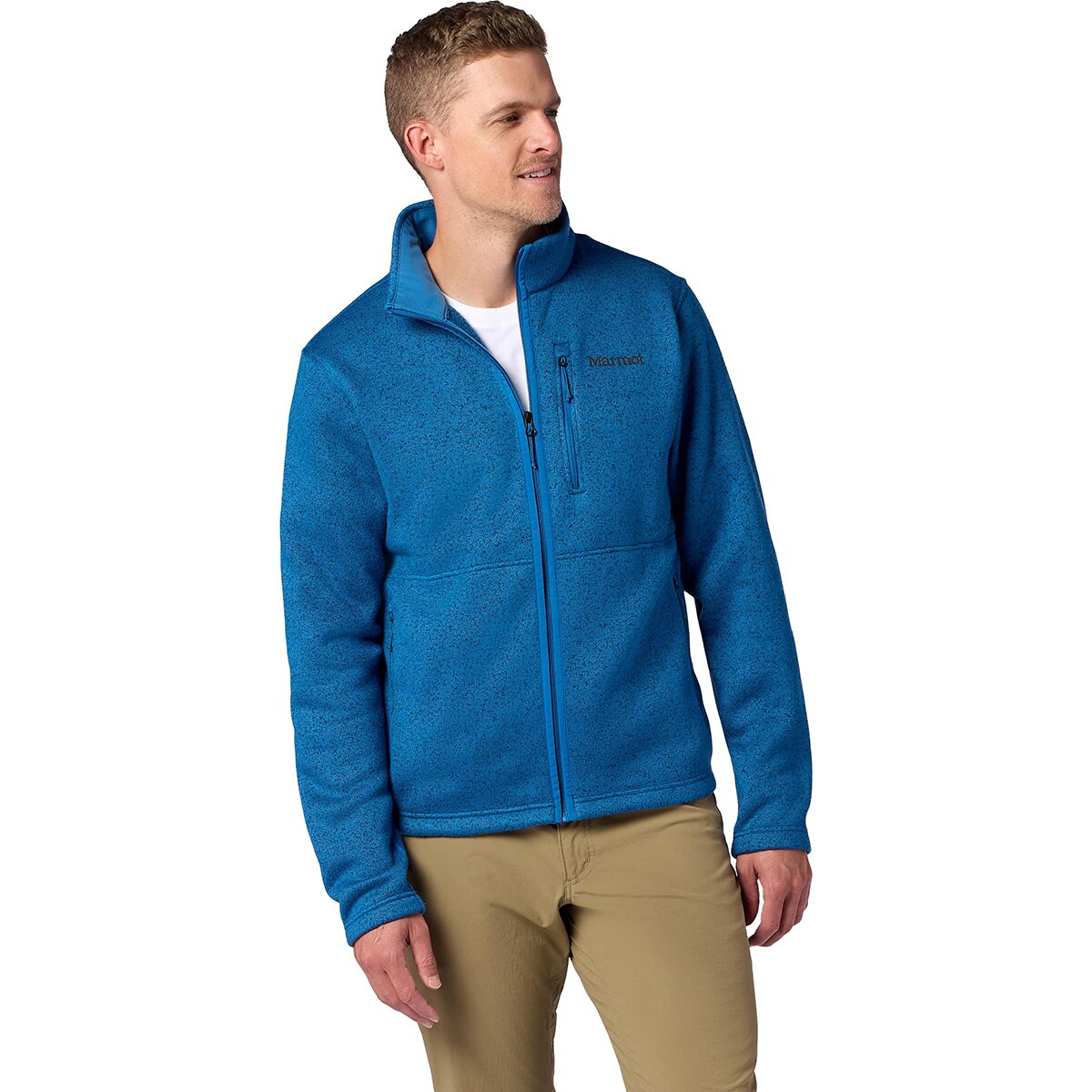 Marmot Marmot Men's Drop Line Jacket in Nautical Blue Heather - Size: Medium - $65.97 at SteepandCheap.com