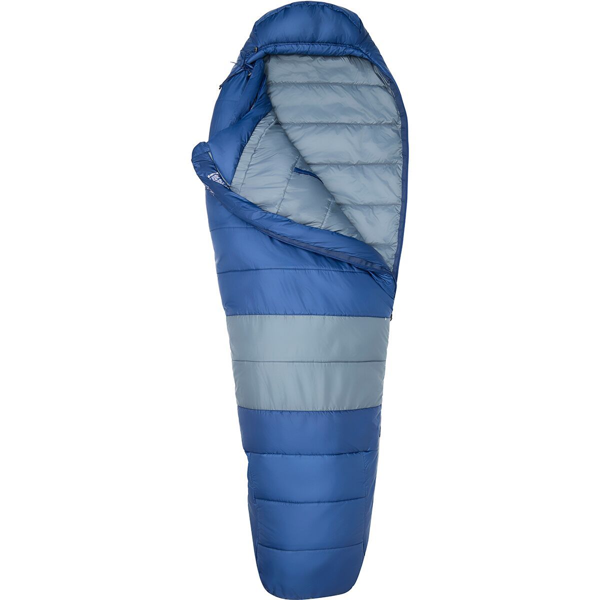 Marmot Trestles Elite Eco 20 Sleeping Bag: 20F Synthetic in Arctic Navy / Steel Onyx - Size: Regular/Left Zip