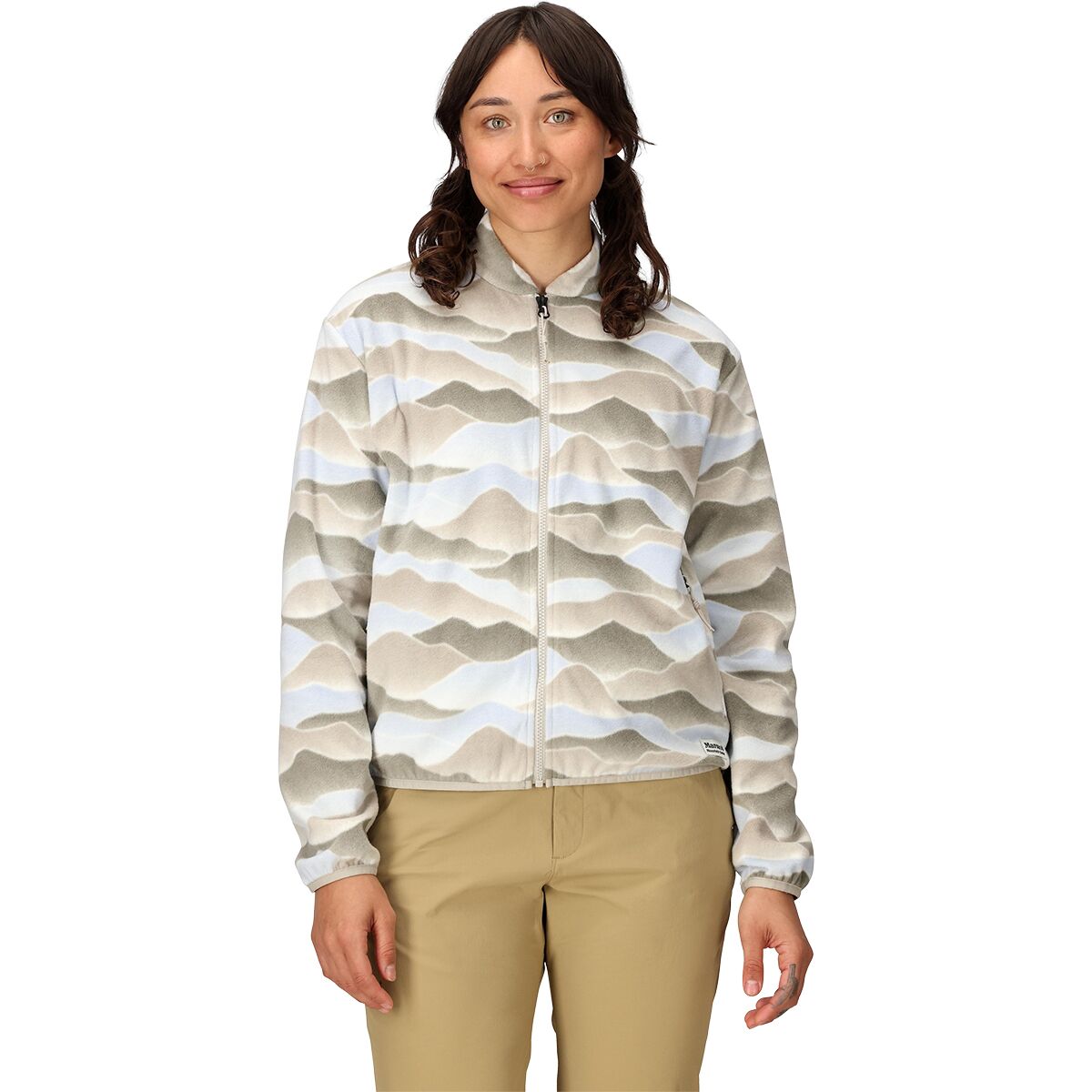 Marmot Women's Felton Fleece Jacket in Vapor Scenic - Size: Medium