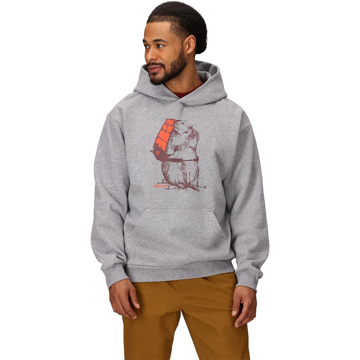 Marmot Men's Backpacker Marty Hoodie in Grey Heather - Size: XL