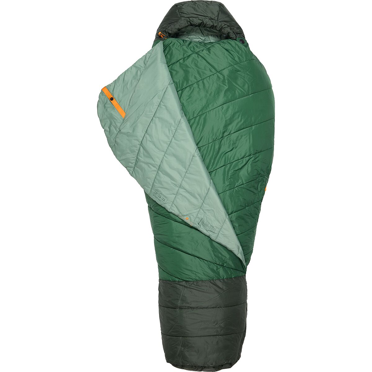 Marmot Wraptor 30 Sleeping Bag: 30F Synthetic in Deep Forest / Fraser Fir - Size: Long