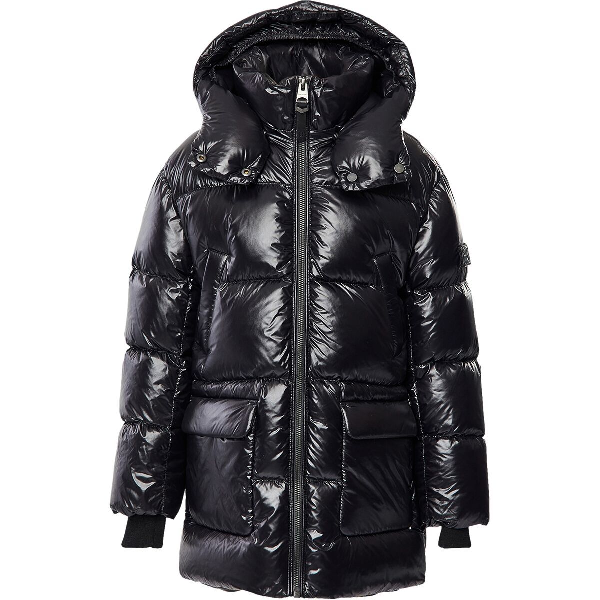 Mackage Girl's Kennie Down Jacket in Black - Size: 12