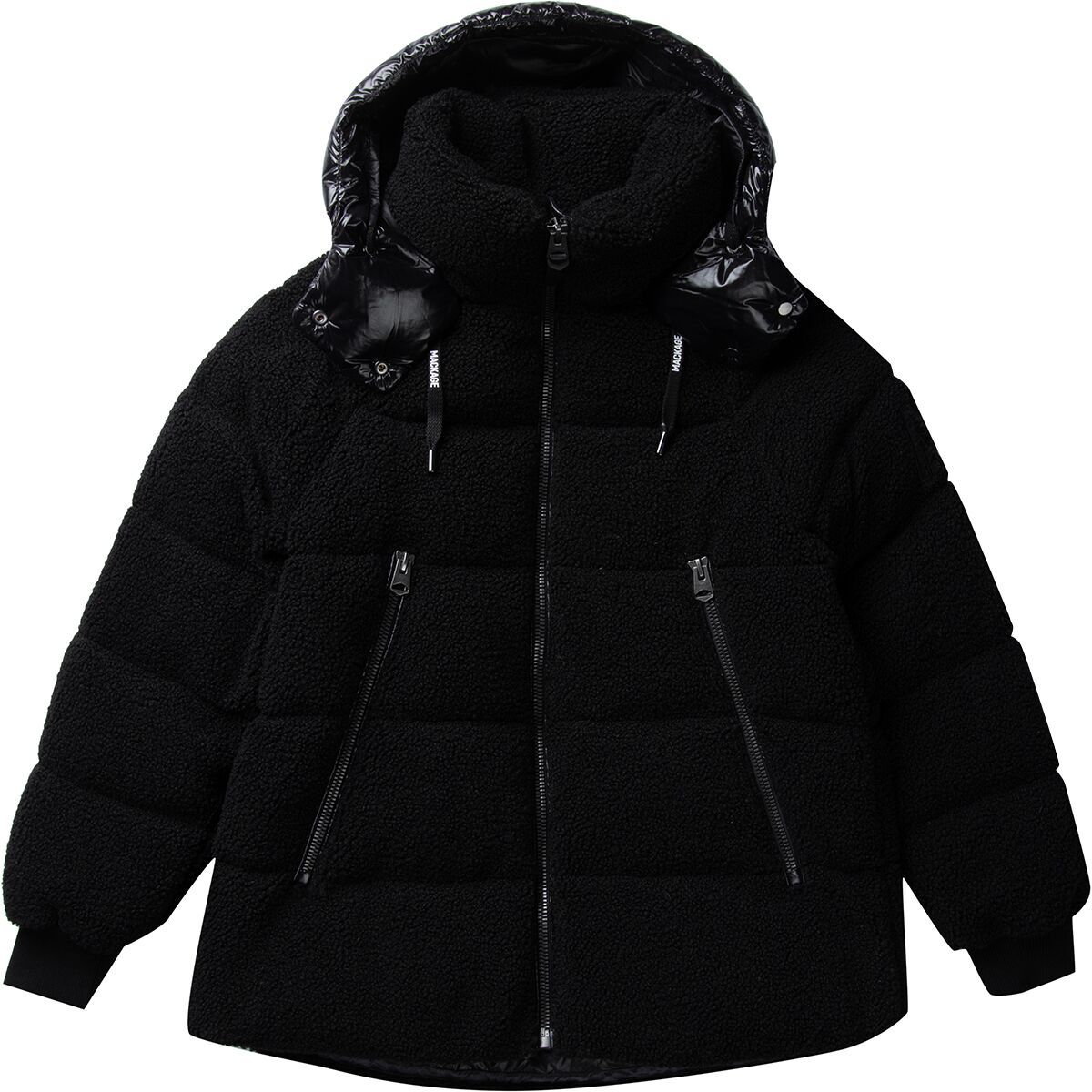 Mackage Women's Edana Teddy Down Jacket in Black - Size: Medium