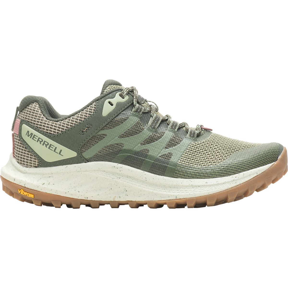 Merrell Women's Antora 3 Trail Running Shoe in Cream - Size: 8