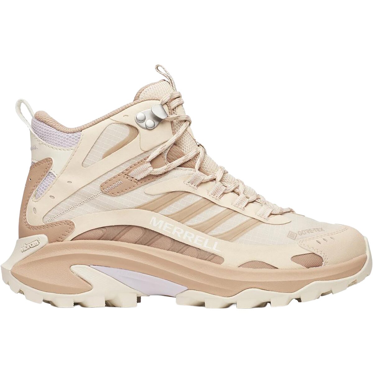 Merrell Women's Moab Speed 2 Mid GTX Hiking Boot in Nougat - Size: