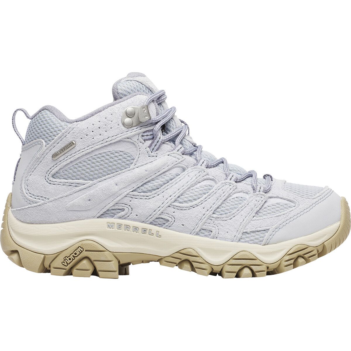Merrell Women's Moab 3 Mid Waterproof Hiking Boot in Verbena - Size: