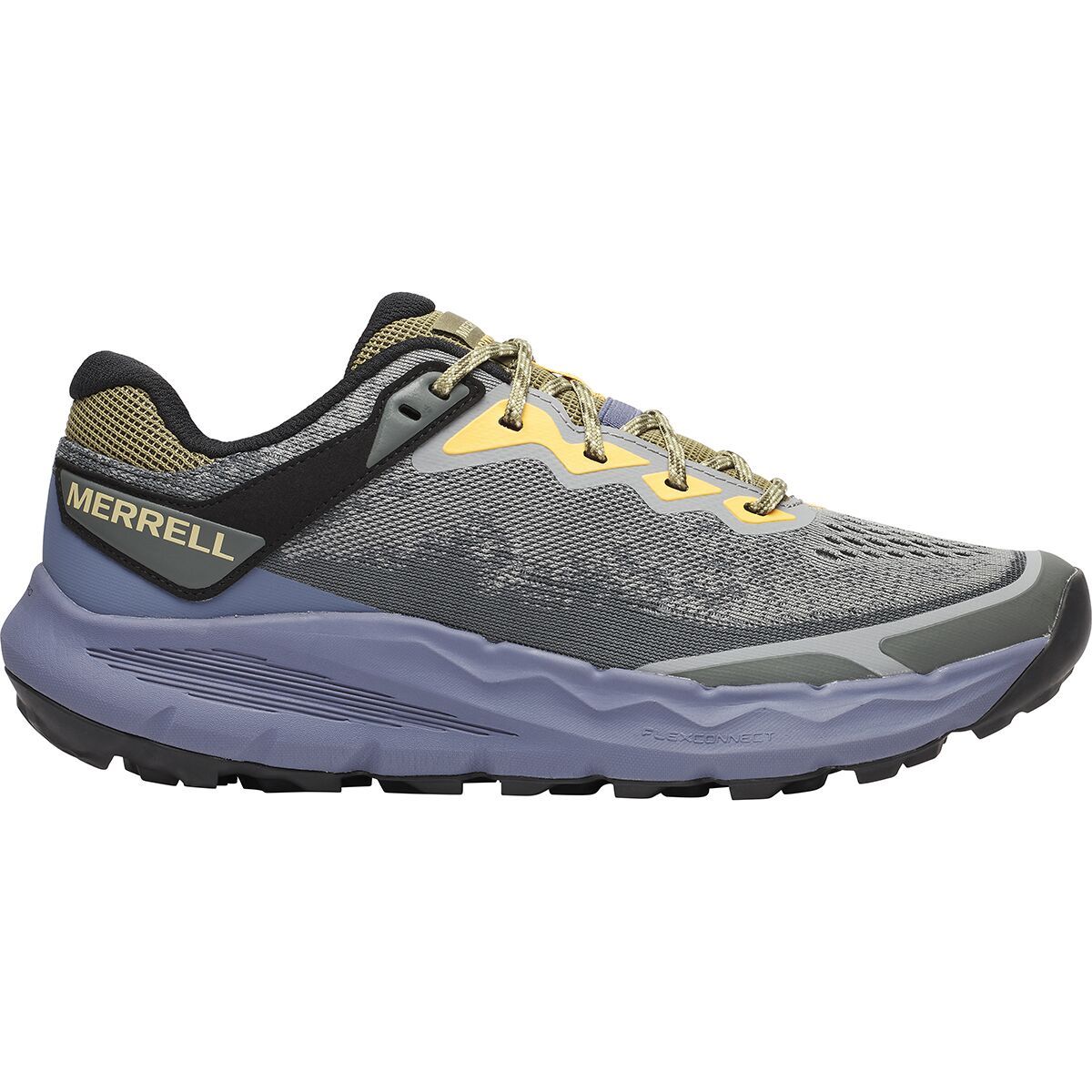 Merrell Men's Nova 4 Trail Run Shoe in Cement - Size: