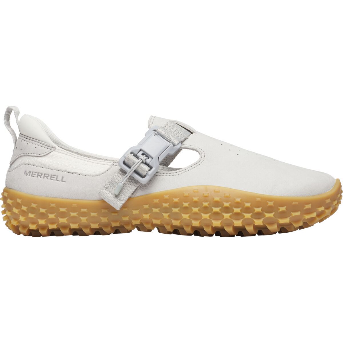 Merrell Women's Wrapt Buckle Nubuck Shoe in Pigeon - Size: 9.5
