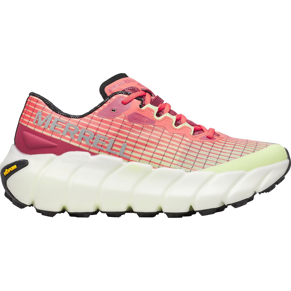 Merrell Women's MTL Adapt Matryx Trail Running Shoe in Blossom / Mantis - Size: