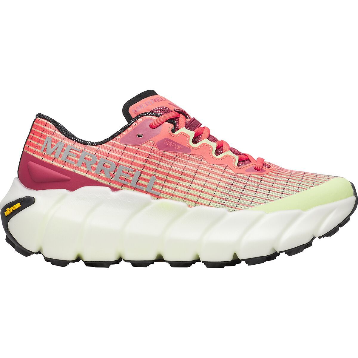 Merrell Women's MTL Adapt Matryx Trail Running Shoe in Blossom / Mantis - Size: