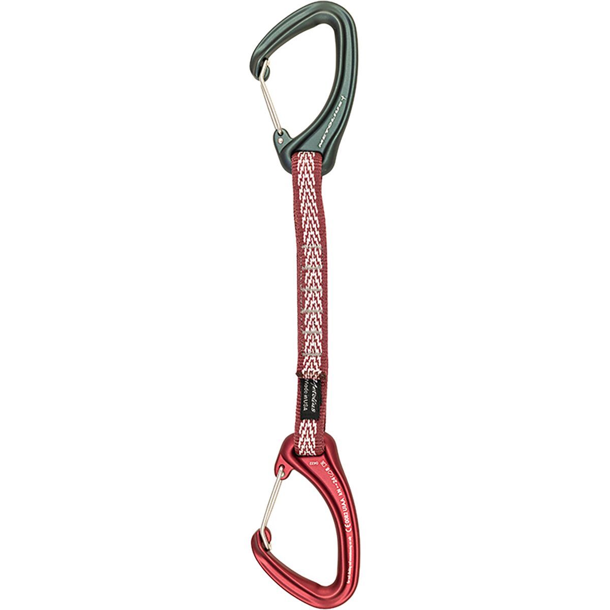 Metolius Captive Quickdraw in Crimson / Coal - Size: 6in