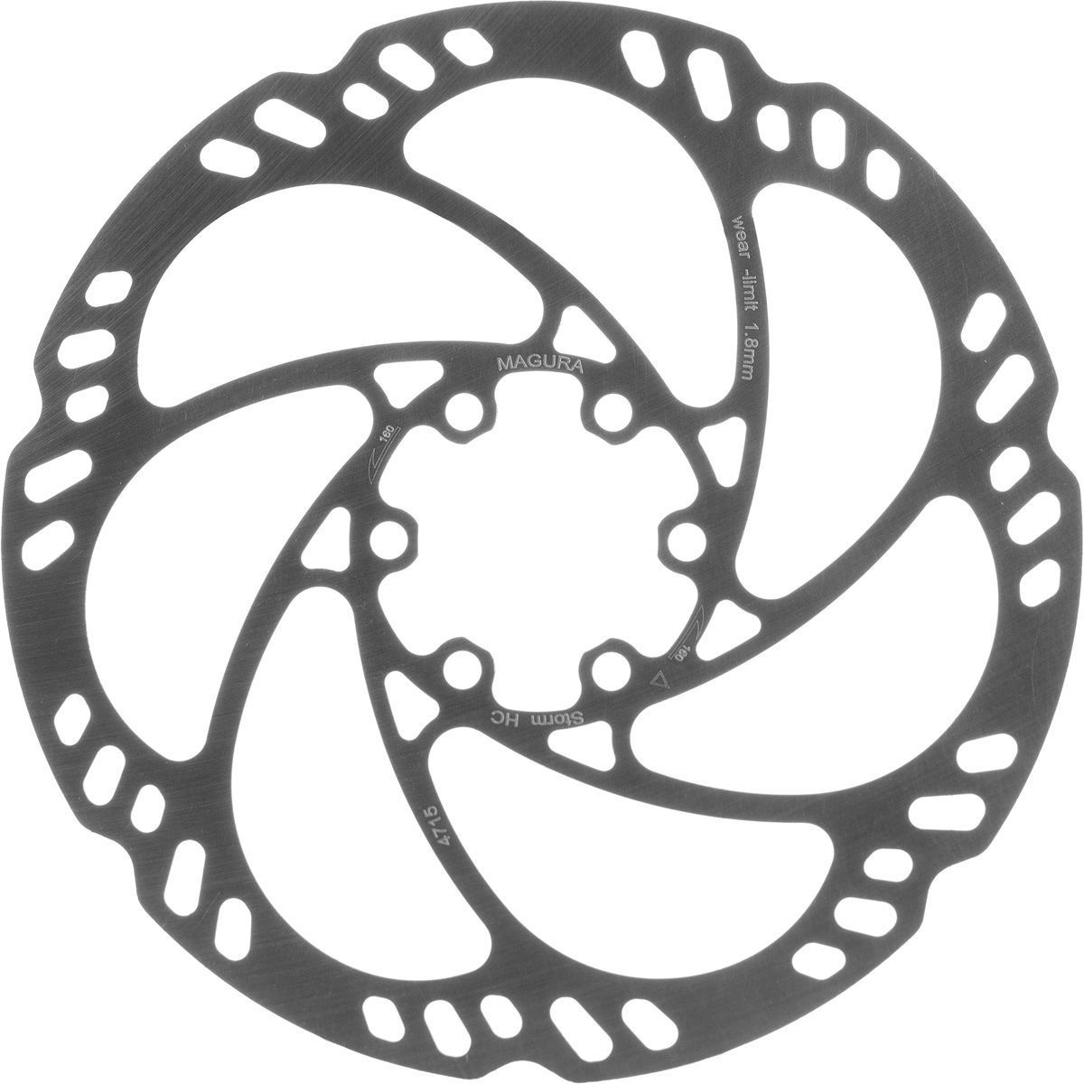 Magura USA Storm HC 6-Bolt Rotor - Size: 180mm