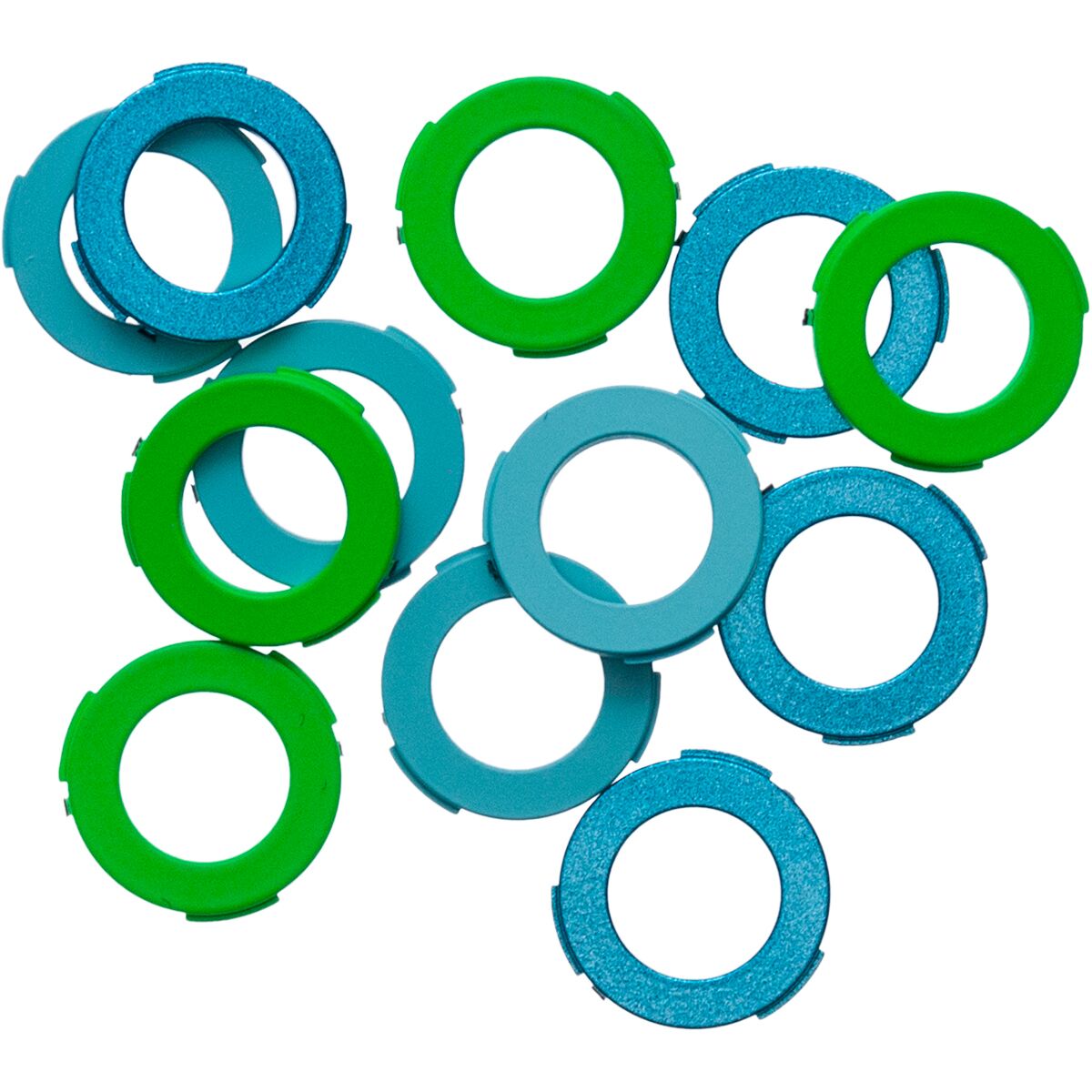Magura USA 4 Piston Cover Kit in Neon Green, Cyan, Mint Green - Size: 12 Pieces