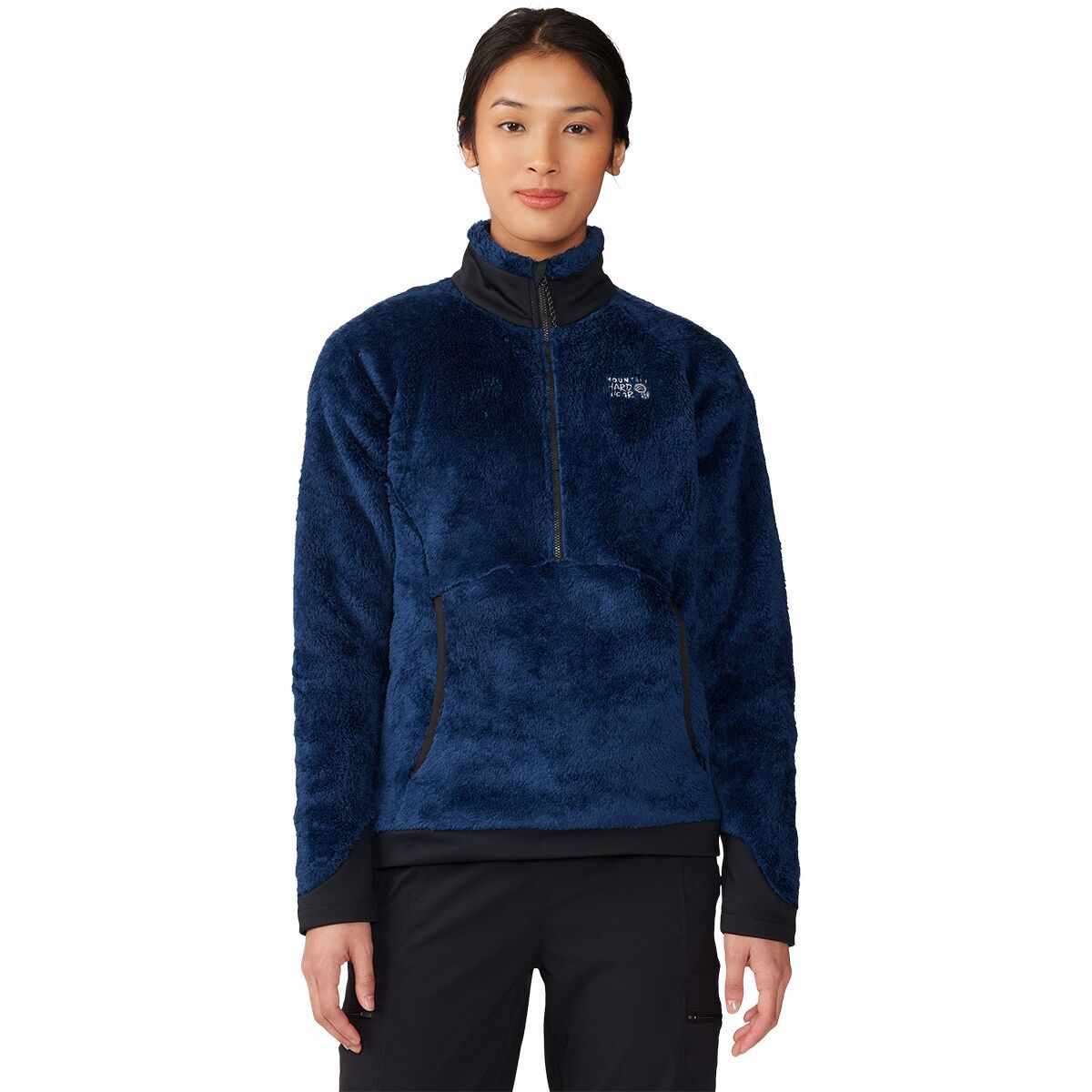 Mountain Hardwear Women's Polartec High Loft Pullover in Outer Dark - Size: XL
