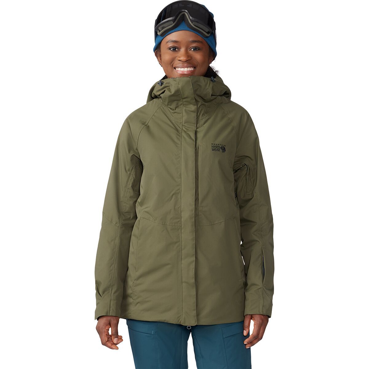 Mountain Hardwear Women's FireFall/2 Insulated Jacket in Dark Pine - Size: XS