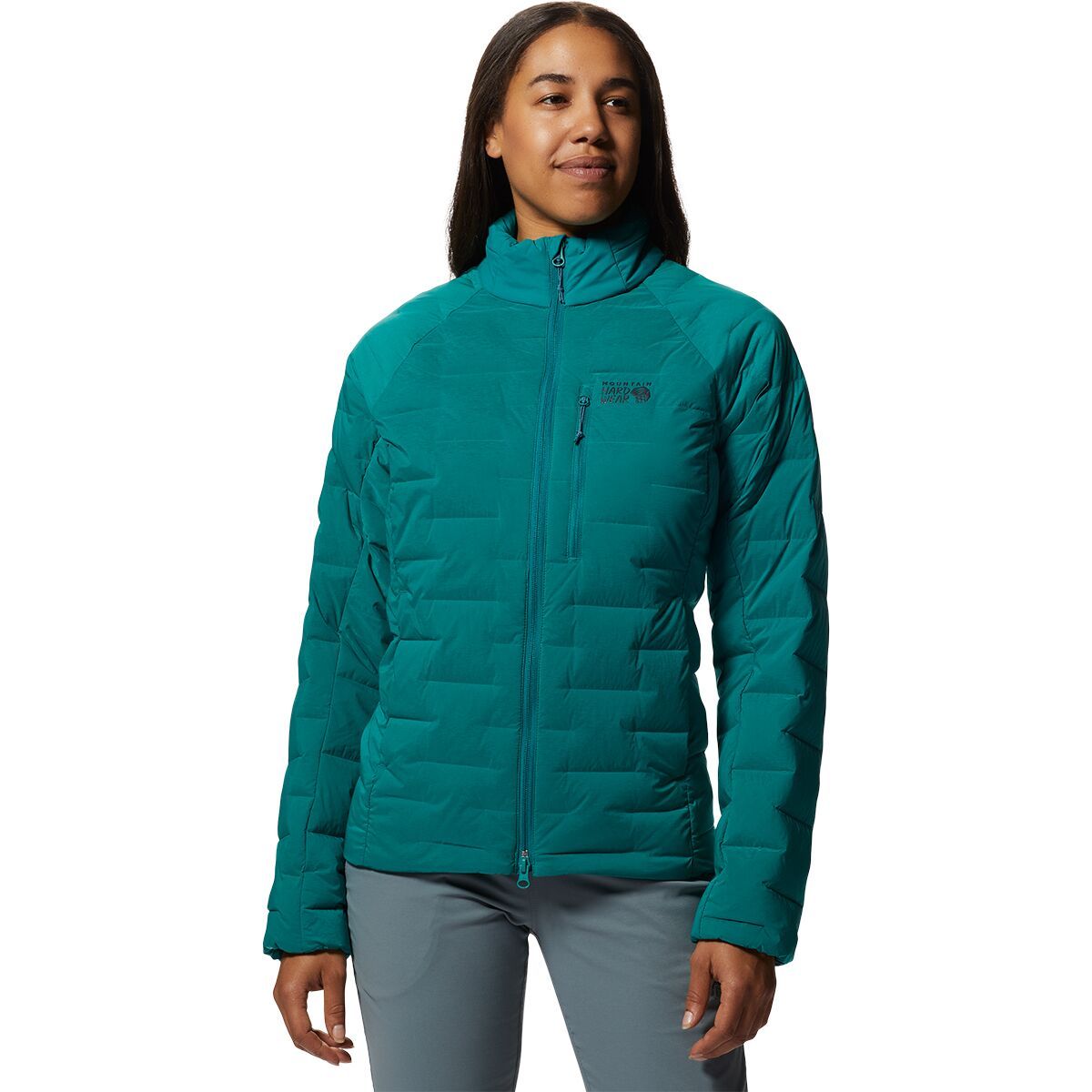 Mountain Hardwear Women's Stretchdown Jacket in Botanic - Size: XS