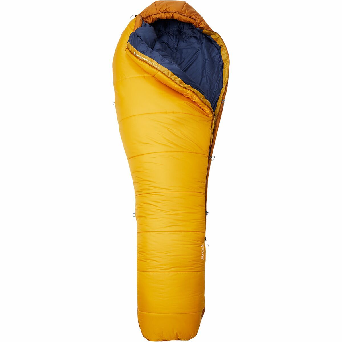 Mountain Hardwear Women's Shasta Sleeping Bag: 0F Synthetic in Rustic Gold - Size: Regular/Left Zip