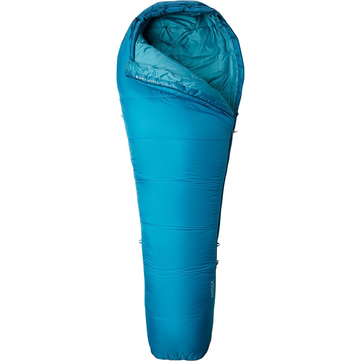 Mountain Hardwear Women's Shasta Sleeping Bag: 15F Synthetic in Vinson Blue - Size: Regular/Left Zip