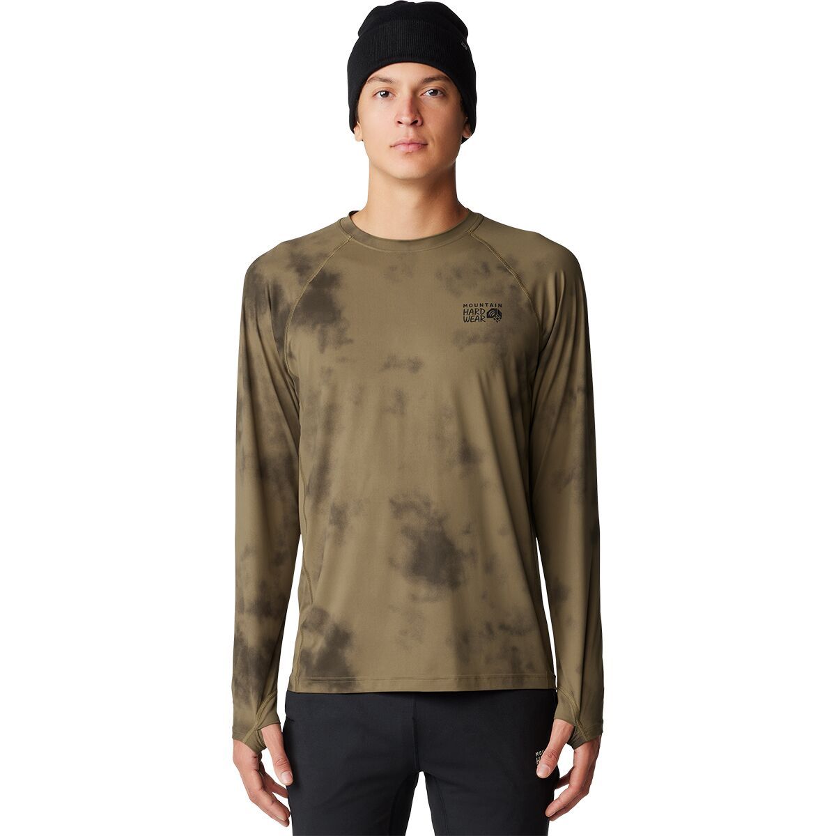 Mountain Hardwear Men's Crater Lake Long-Sleeve Crew Shirt in Lapis Dusk - Size: XL
