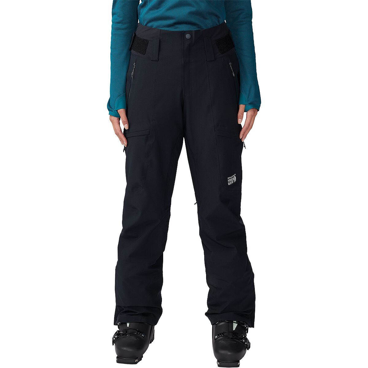 Mountain Hardwear Women's Powder Quest Pant in Black - Size: M/Regular