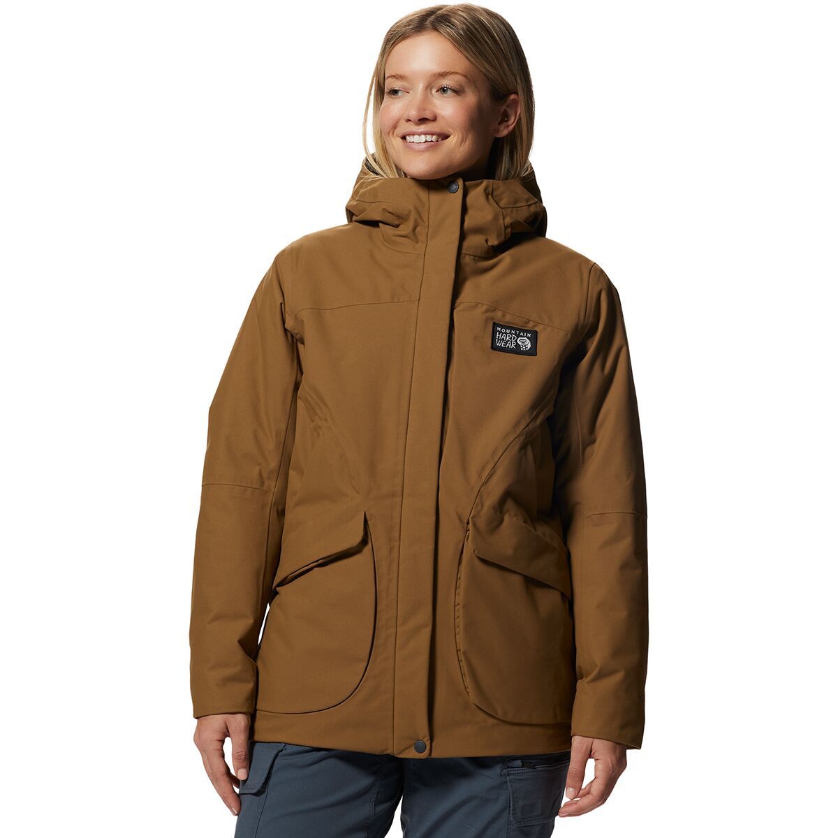 Mountain Hardwear Women's Weather Down Parka in Corozo Nut - Size: XS